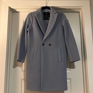J. Crew Daphne topcoat in Italian boiled wool